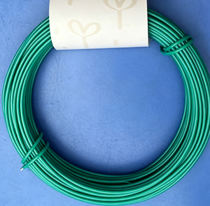Alambre de Amarre con Recubrimiento de PVC Aislante de Fábrica, Alambre Metálico Envuelto en Plástico Antioxidante para Atar Plantas y Construcción - Product Image 5