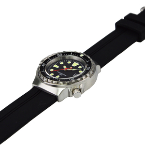 นาฬิกาข้อมือผู้ชาย <span class=keywords><strong>Seiko</strong></span> รุ่นนักดำน้ำ สแตนเลสสตีล ระบบกลไก NH35 ทนทานต่อแรงกระแทก กันน้ำลึก 30 บาร์ คุณภาพสูง ขายดี - Product Image 2