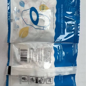 Housses de siège de toilette jetables Non-Woven Waterproof Portable for Travel Home Use Hygiene Paper Pad - Product Image 6