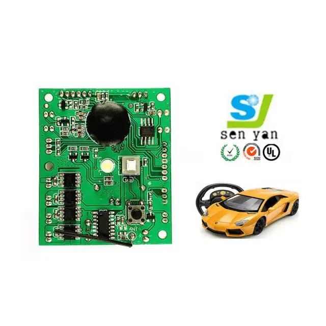 Placa de circuito impresso PWB para carros de brinquedo eletrônicos com controle remoto sem fio, precisa fornecer arquivo Geber ou placa de cópia