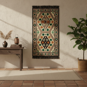Tapis mural Oriental tapis mural arabe tapis mural ethnique | Taille 90x60cm | Poids 650 gr - Product Image 3