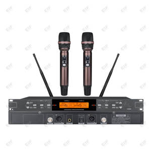 Micrófonos Inalámbricos HC-1000 |   Micrófonos Dinámicos Recargables UHF y Micrófonos de Condensador Lavalier con Auriculares - Product Image 2