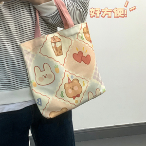Bolsa de Mano Floral para <span class=keywords><strong>Mujer</strong></span>, Verano, Pintada a Mano, Tie Dye, Lona de Algodón, Bolsa de Playa - Product Image 3