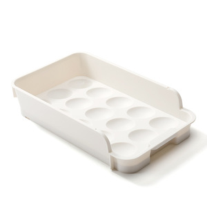 <b>Egg</b> Storage Box Stackable <b>Plastic</b> <b>Egg</b> Rack Organizer For Refrigerator Kitchen Use 120 Capacity - Product Image 5