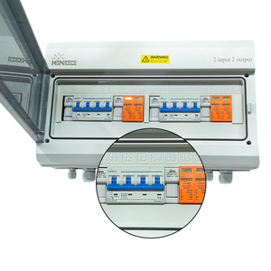 Caja Combinadora Solar <span class=keywords><strong>KINEE</strong></span> IP65 DC 63A 500/1000V 2 Entradas 2 Salidas para Paneles Solares y Sistemas Fotovoltaicos - Product Image 5