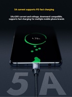 Câble USB-C à USB-C coudé à 90 degrés de 2 m, 10 Gbit/s, 4K 0Hz, PD 100W, USB 3.2 Gen2, charge rapide 5A, en PVC, pour tablettes