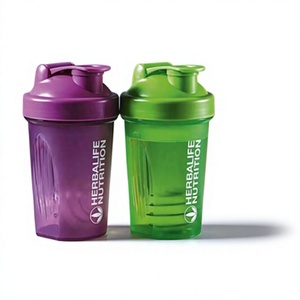 640ML Herbalife Nutrition Plastic Shaker <b>Cup</b> Bpa Free Leak-Proof Eco-Friendly <b>with</b> <b>Lid</b> for Gym Travel Sports Fitness - Product Image 3