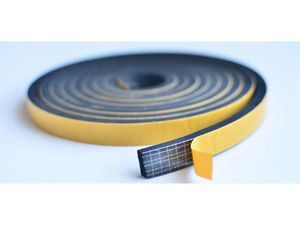 Bande d'étanchéité en mousse haute densité pour porte, bande d'isolation, ruban adhésif pour isoler le cadre de porte, la fenêtre, la climatisation - Product Image 4