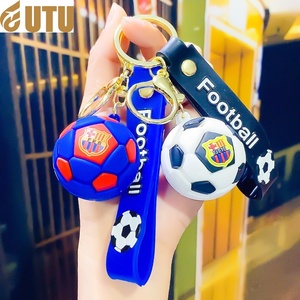 Cross-border cartoon sports football large football keychain pendant <b>bag</b> pendant gift <b>small</b> gift wholesale-F - Product Image 3