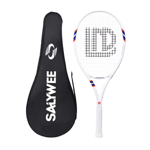 Vente en gros d'usine, raquette de tennis professionnelle, aluminium et carbone intégrés, raquette durable pour les sports de plein air, ensemble de raquettes - Product Image 1