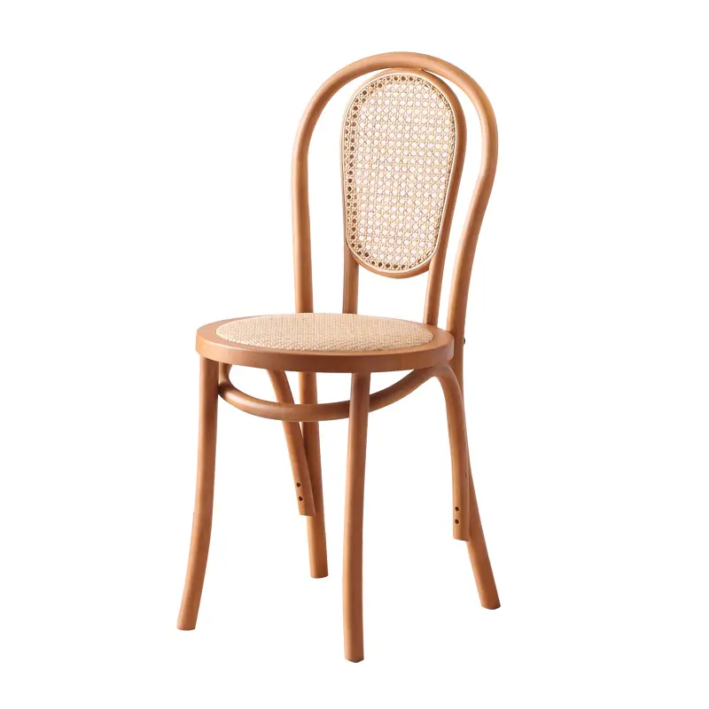Muebles de restaurante de diseño moderno, silla de comedor con patas de madera personalizada, muebles para el hogar, silla de comedor de madera maciza minimalista, juego de 6