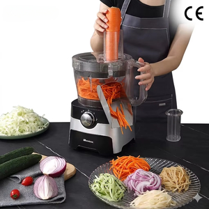 600W Commercial Vegetable Dicer, Automatic Onion Potato Cube <b>Cutter</b> & Slicer for Restaurant SUS304 - Product Image 1