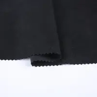 अनुकूलित ठोस रंग साबर खिंचाव कपड़ा lurex कपड़ा साबर टवील पॉलिएस्टर कपड़े