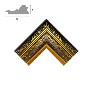 Custom American Style Picture Frame Moulding Vietnam <b>PS</b> Polystyrene OEM Luxury Home Decor Wholesale Supplier - Product Image 2
