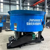 Malaxeur à mortier diesel pour travaux au sol, malaxeur à cuve plate simple, adapté aux petits projets de construction