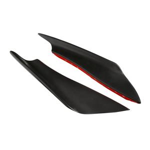 DTouch 4 universal Negro parachoques delantero spoiler <span class=keywords><strong>aletas</strong></span> <span class=keywords><strong>EVO</strong></span> spoiler coche universal de fibra de carbono de parachoques delantero <span class=keywords><strong>aletas</strong></span> conservas - Product Image 4