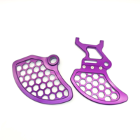 Protection de disques de frein avant et arrière en aluminium CNC alvéolé KOTORQ pour moto électrique tout-terrain Sur-Ron Light Bee X/S