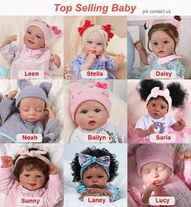 Babeside poupées reborn réalistes de haute qualité en vinyle souple bébé filles cadeau corps entier réaliste poupée reborn en silicone