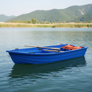 Barco a motor <span class=keywords><strong>de</strong></span> plástico PE <span class=keywords><strong>de</strong></span> alta densidad <span class=keywords><strong>de</strong></span> 4 <span class=keywords><strong>metros</strong></span>, <span class=keywords><strong>de</strong></span> doble cubierta, para 10 personas, ideal para pesca y alta velocidad - ¡Gran oferta! - Product Image 1