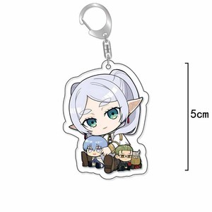 อะนิเมะ <span class=keywords><strong>Frieren</strong></span> Beyond Journey จบลงด้วยการโปร่งใสพวงกุญแจอะคริลิคพิมพ์สองด้านจี้ - Product Image 2