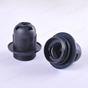 <span class=keywords><strong>CE</strong></span> <span class=keywords><strong>E27</strong></span> Nhựa Đui Đèn Với Shade Ring Cho Đèn Sàn - Product Image 6