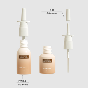 Il flacone <span class=keywords><strong>Spray</strong></span> nasale per animali domestici trasparente blu e bianco può essere riempito con flacone <span class=keywords><strong>Spray</strong></span> salino - Product Image 2