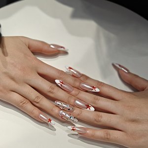Muhaha Trend Design Brand Press-to-Extend Amande Nail <span class=keywords><strong>Tips</strong></span> - Product Image 3