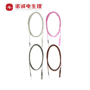 อิเล็กโทรดเข็ม subdermal แบบใช้แล้วทิ้งที่มีลวดพีวีซีขนาด2000มม. สำหรับการทดสอบทางคลินิกเกี่ยวกับสรีรวิทยา - Product Image 6