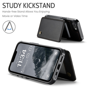 Étui portefeuille en cuir <span class=keywords><strong>CaseMe</strong></span> RFID C22 avec protection anti-RFID pour <span class=keywords><strong>iPhone</strong></span> 17 Air 16E 15 14 13 Pro Max 12 <span class=keywords><strong>11</strong></span> Plus - Product Image 4
