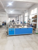 Ligne de production automatique d'emballages pliants pour la fabrication de serviettes hygiéniques pour femmes Machine à emballer les serviettes hygiéniques
