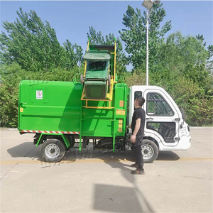 <span class=keywords><strong>Camion</strong></span> à ordures électrique suspendu à benne basculante, mini <span class=keywords><strong>camion</strong></span> de collecte des déchets électrique pour l'assainissement des rues, directement de l'usine chinoise - Product Image 3