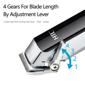 HTC <span class=keywords><strong>a</strong></span>-768 tagliacapelli professionale brevettato per barbiere e uso domestico con lama in ceramica tipo-C carica - Product Image 6