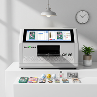 Mini Impresora UV Automática con Cabezal de Impresión DX7 para Carcasas de Teléfono, 1440 DPI, Barniz, Pantalla Táctil Portátil, Impresora Plana UV