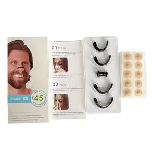 Penjepit Hidung Anti-Dengkur dari Katun, Dilator Pernapasan, Paket Pemula, Strip Hidung Magnetik, Hipoalergenik, Meningkatkan Asupan Udara saat Olahraga - Product Image 1