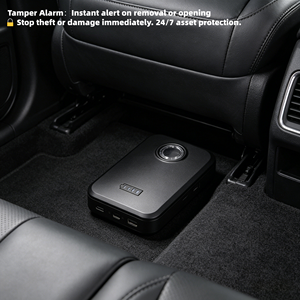 Localisateur <span class=keywords><strong>GPS</strong></span> de voiture GSM PC Interphone bidirectionnel Bluetooth Étanche Application Android Moniteur de température et d'humidité Alerte de vibration et de manivelle - Product Image 3