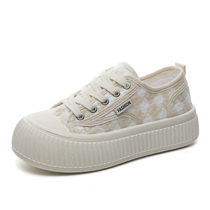 Nuevos Mocasines Casuales para Mujer 2026, Zapatos de Primavera con Cordones, Zapatos Deportivos Ligeros con Suela Gruesa y Versátiles para Verano, Parte Superior de PU - Product Image 5