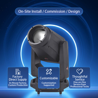 Projecteurs professionnels à LED 800W BSW à têtes mobiles, mélange de couleurs linéaire CMY CTO 3-en-1 (Beam, Spot, Wash) pour événements, concerts et clubs