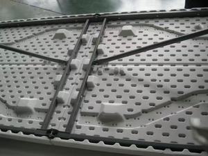 Tavolo Pieghevole in Plastica per Esterni, Arredamento Moderno da <span class=keywords><strong>Giardino</strong></span>, Tavolo Rettangolare Pieghevole in Plastica - Product Image 5