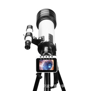 Télescope astronomique 70 mm 70400, oculaire électronique, connexion Wifi, observation de la lune, photographie, enregistrement vidéo - Product Image 2