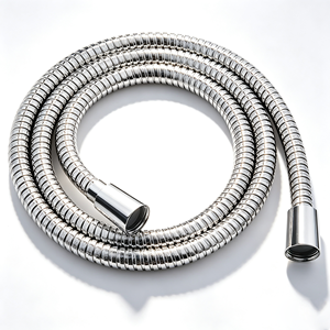 Tuyau de Douche Flexible de Luxe en Acier Inoxydable de Haute Qualité, 1,5 m, pour Salle de Bain et Cuisine, Design Moderne - Product Image 1