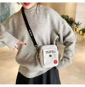 Mini Bolso Bandolera de Lona para Teléfono Móvil, Bolso de Pecho con Cierre, Diseño de Dibujos Animados, para Mujer, Venta al Por Mayor Z0929 - Product Image 6