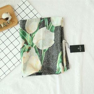 Nuevo Pañuelo de Seda Sintética de Doble Uso para Mujer, Protección Solar, Vacaciones en la Playa, Verano - Product Image 2