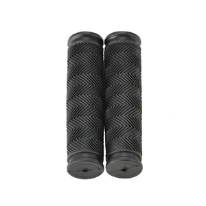 Empuñaduras de silicona negras para manillar de bicicleta de montaña, 22,2mm, goma antideslizante, universales para bicicletas de carretera y para niños - Product Image 1