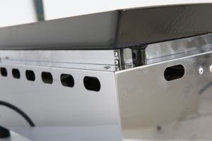 Vỉ Nướng Bằng Gang Điện Thương Mại Bán Chạy <span class=keywords><strong>2</strong></span> Đầu Đốt Với Đĩa Phẳng Để Nấu Ăn Ngoài Trời Cắm Trại - Product Image 6