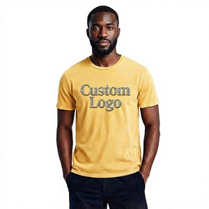 Oversized Casual Embroidered T-Shirt 100% Cotton Knitted Fabric Breathable Blank tshirt in youth and adult sizes - Product Image 1