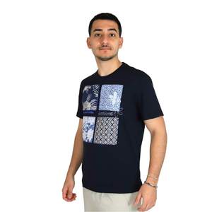 Camiseta 25S13TG Azul Hombre, Zapatos de Lona Philotinto a la Moda - Product Image 2