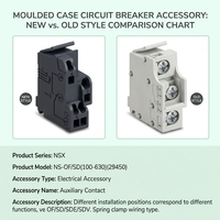 Accesorio para Interruptor Automático de Caja Moldeada Schneider Electric 29450, Contacto Auxiliar Estándar de SD, SDE, SDV para NSX/NS/CVS