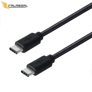 Cheap Price Custom Logo Fast Charging Data Cables 1m 1.5m 2m Nickel Plated PD 60w Type-C Usb C Charger Cable