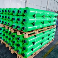 Film protecteur souple en LLDPE pré-étiré à 300 % pour l'agriculture intelligente, durable, avec puce RFID intégrée pour l'emballage des balles de coton