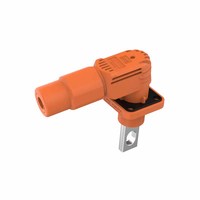 Connecteur de stockage d'énergie pour véhicule électrique, prise à courant élevé 120A 200A